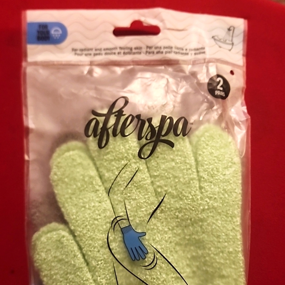 shower gloves